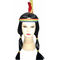 imagen PELUCA INDIA CON COLETAS 120 g.