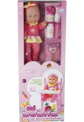 Baby Doll 30cm mit Hochstuhl und Zubehr