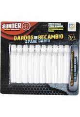 Fl�chettes de Rechange Fluorescentes Lance-Fl�chettes Bunder 20 Piezas
