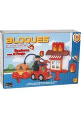 Jeu de Constructions Pompiers Contre le Feu Blocs 30 Pi�ces