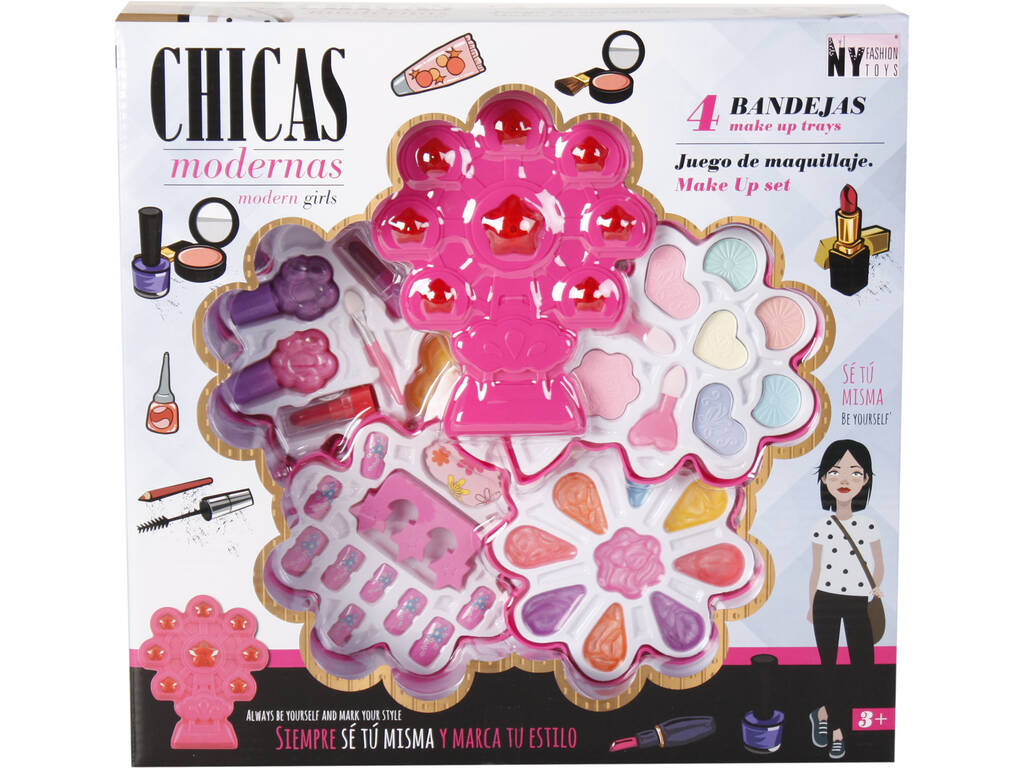 Kit Maquillage Noria 4 Plateaux 13.5 X 12 X 4 cm