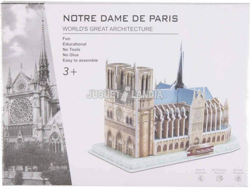 Puzzle 3D Notre-Dame 44 Pièces
