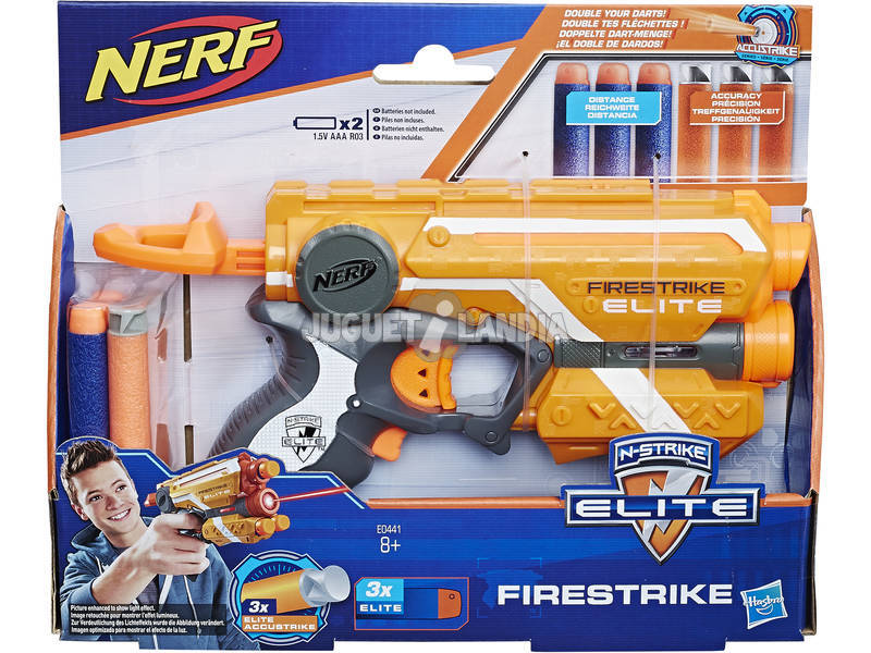 Nerf N-strike Elite Firestrike Doble Dardi Hasbro E0441EU4