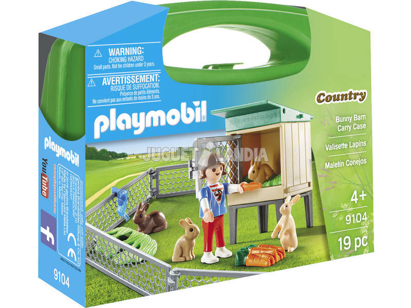 Playmobil Valigetta dei Conigli 9104