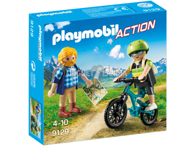 Playmobil Ciclista e Excursionista 9129