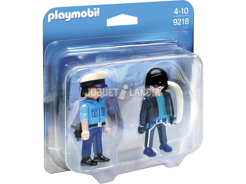 Playmobil DuoPack Policier et Voleur 9218