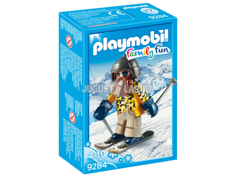 Playmobil FamilyFun Sciatore con Snowblades 9284
