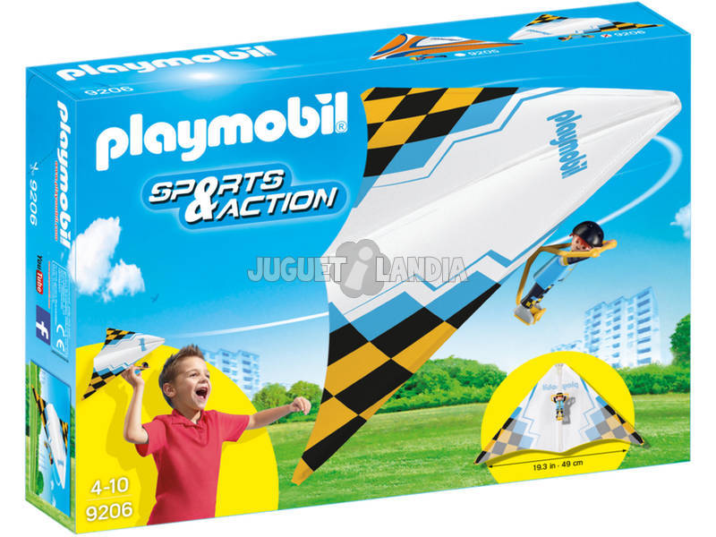 Playmobil Deltaplane Jaune 9206