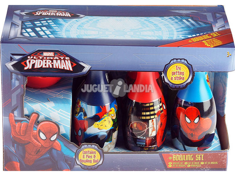 Spiderman Kit De Bolos Sambro 28419