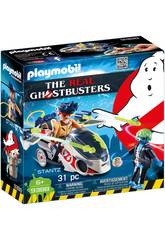 Playmobil Ghostbusters Stantz con moto volante 9388