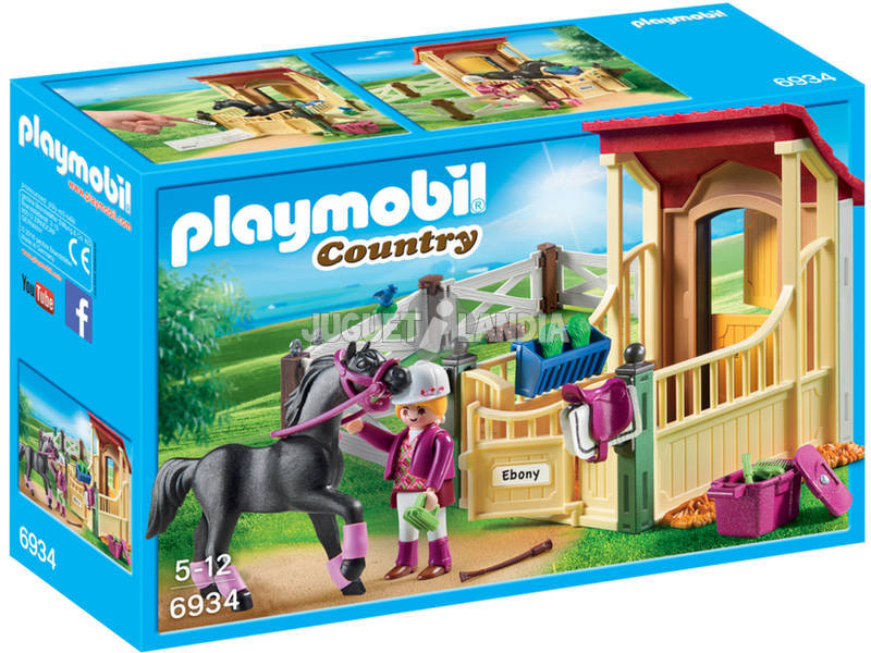 Playmobil Pferd Araber Mit Stall 6934