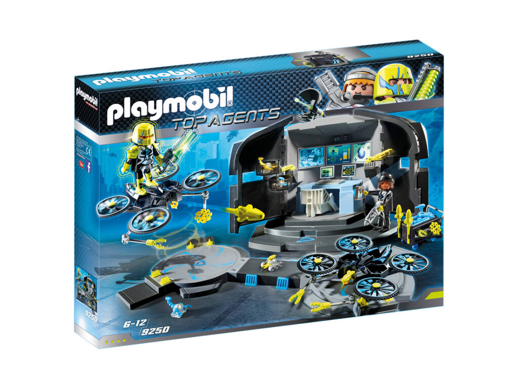Playmobil Centro de Mando del Dr. Drone 9250 