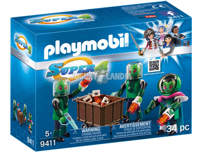 Playmobil Super 4 Alieni 9411