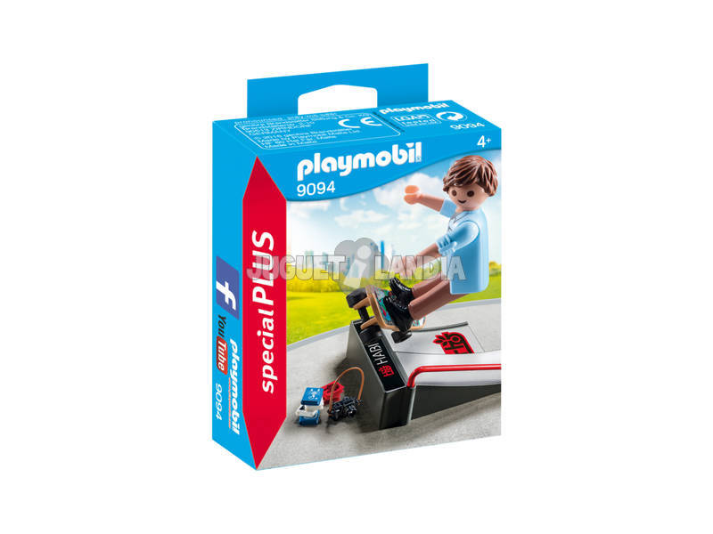 Playmobil Skater com Rampa 9094