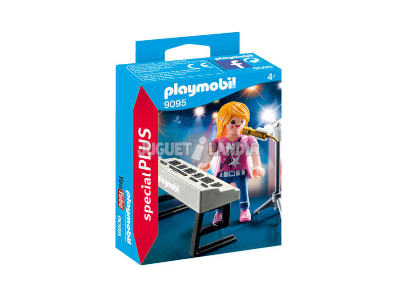 Playmobil Cantante con Tastiera 9095
