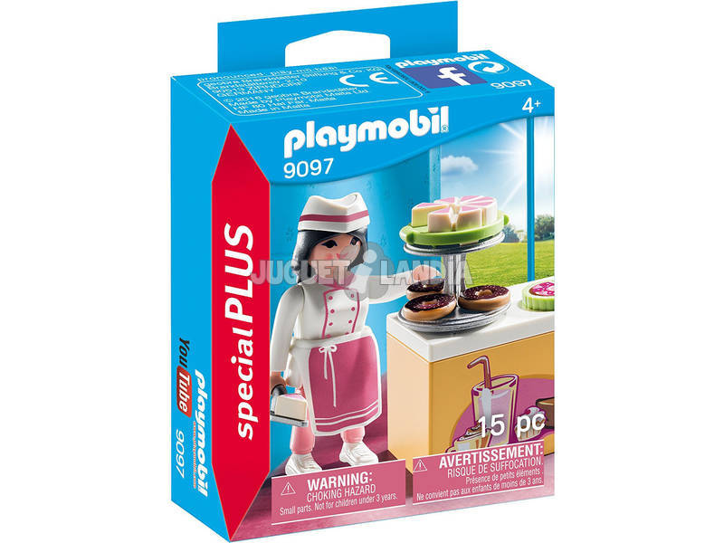 Playmobil Konditorin mit Kuchentheke 9097