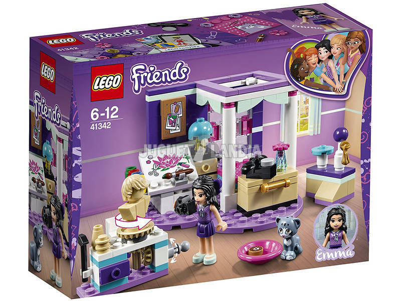 Lego Friends La Cameretta di Emma 41342