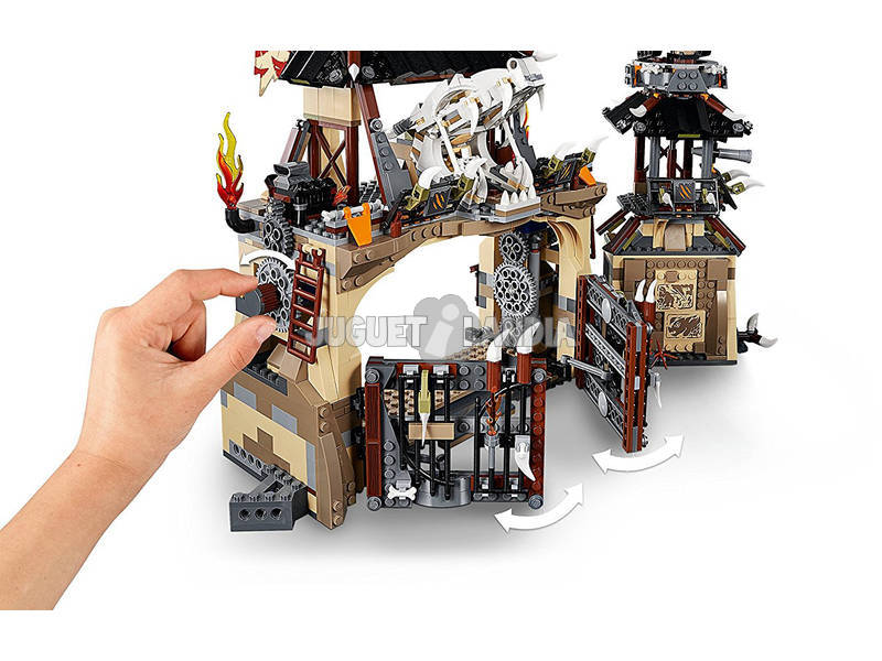 lego ninjago pozo del dragon
