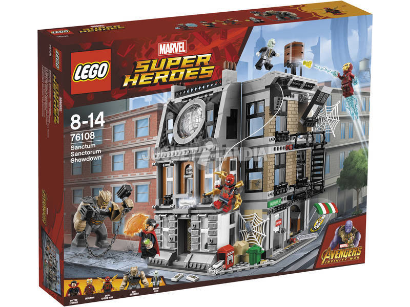 Lego Super Héroes Duelo en el Sancta Santorum 76108