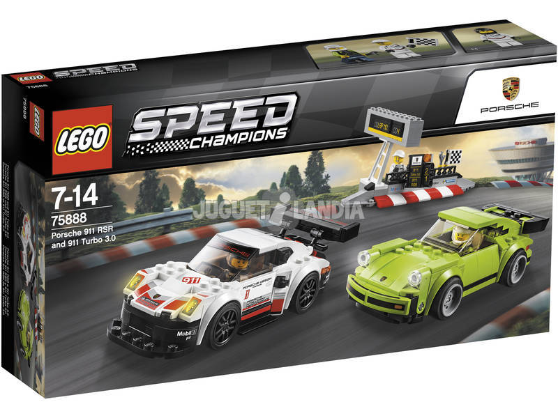 Lego Speed Champions Porsche 911 RS y 911 Turbo 75888