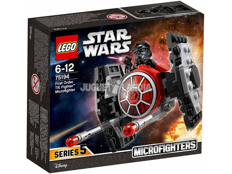 Lego Star Wars Microfighter Cravate De Chasse Du Premier Ordre 75194
