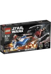 imagen Lego Star Wars Microfighter Ala A vs. Silenciador Tie 75196