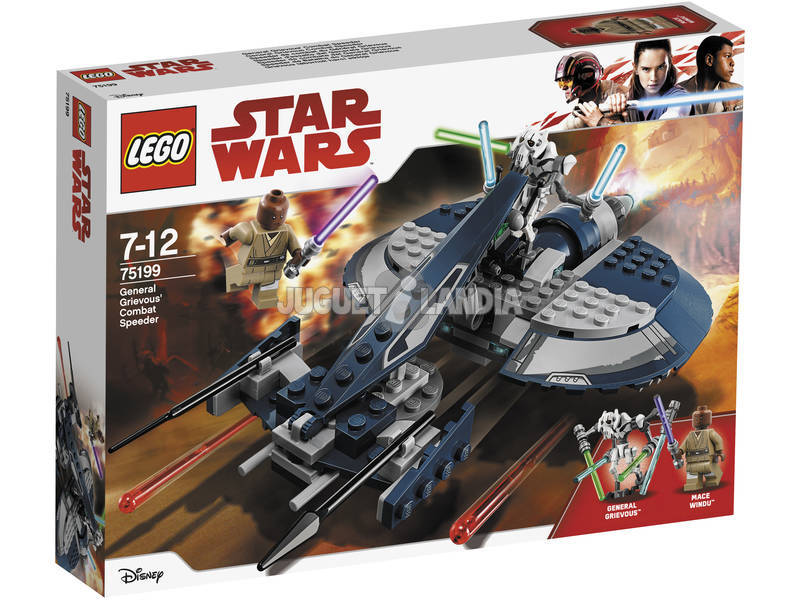  Lego Star Wars Speeder de Combate do General Grievous 75199