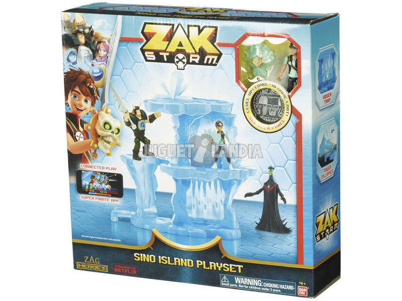 Zak Storm Playset Sino Inselnd Bandai 41570