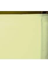 Liner Beige pour Piscine en Bois 511 x 124 cm Gre 786214 