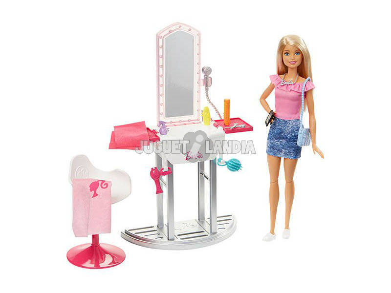 Barbie Ensembles Meubles et Poupées Mattel DVX51