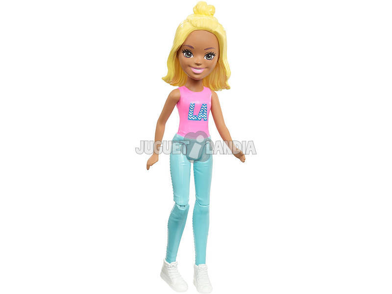 Barbie On The Go Mini-Puppen ¡Auf zum Spaziergang! MattFHV55