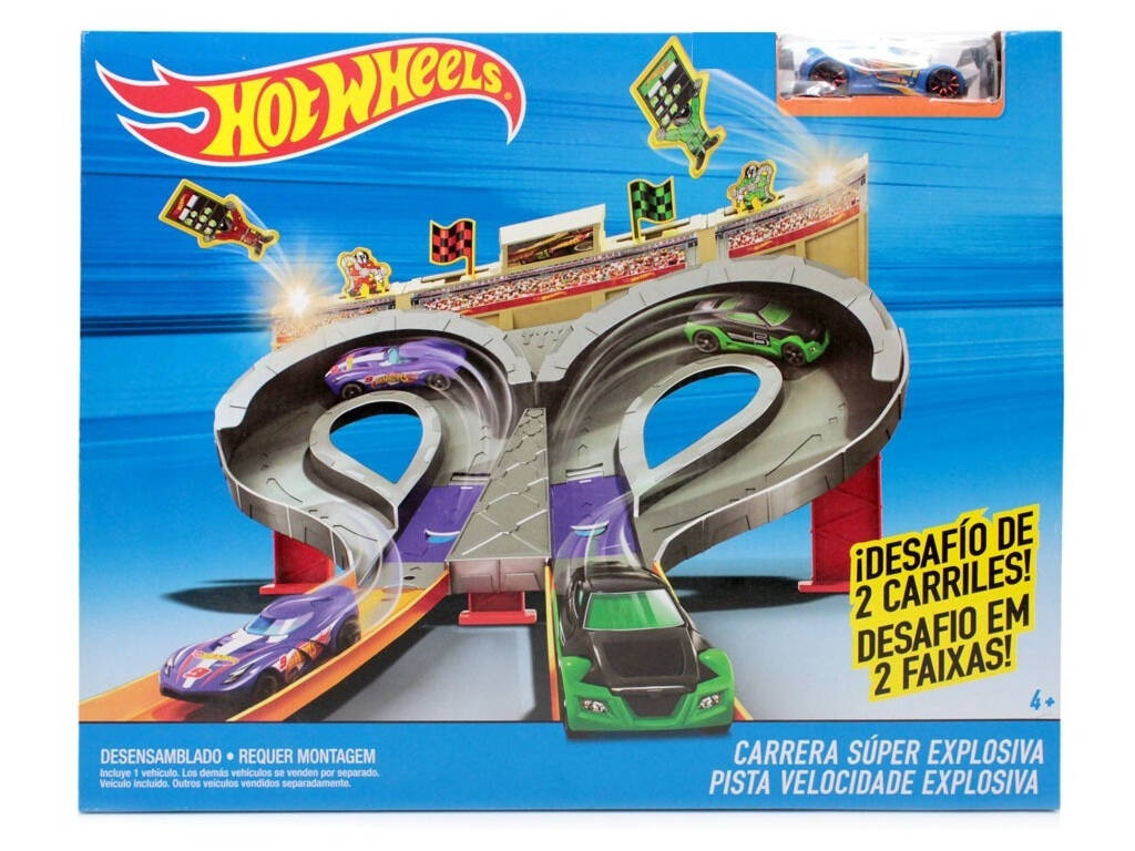 Hot Wheels Pista Super Speed Blust Mattel CDL49