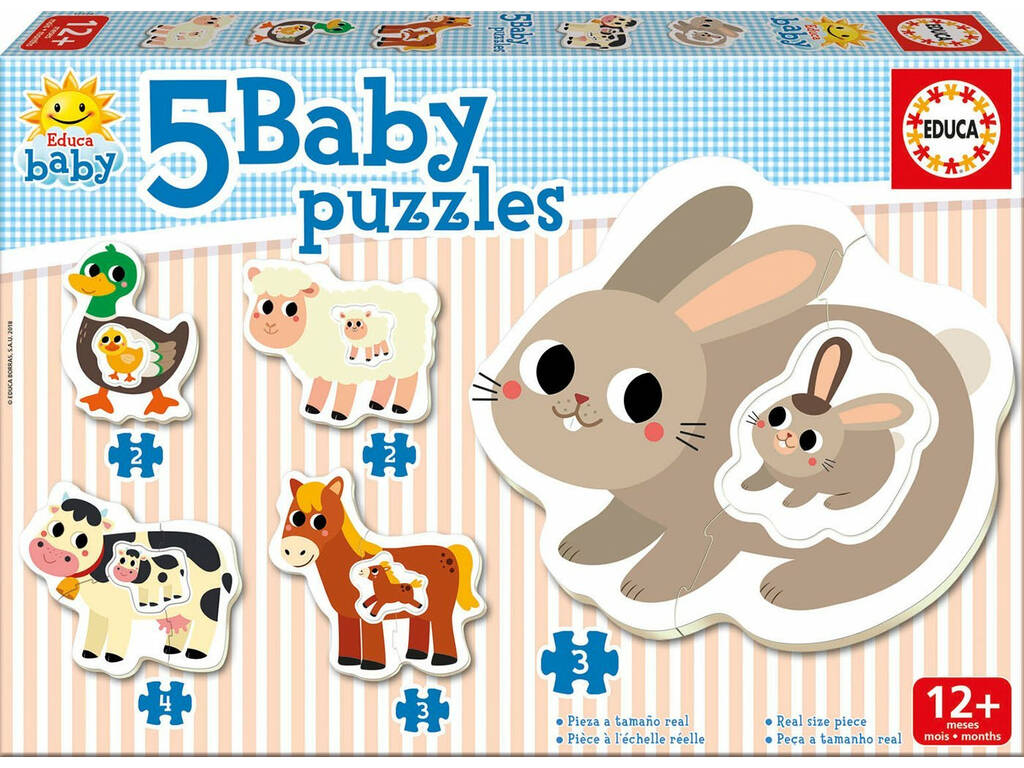 Baby Puzzle La Granja Educa 17574