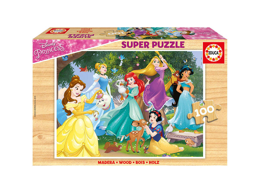 Puzzle 100 Princesses Disney Educa 17628