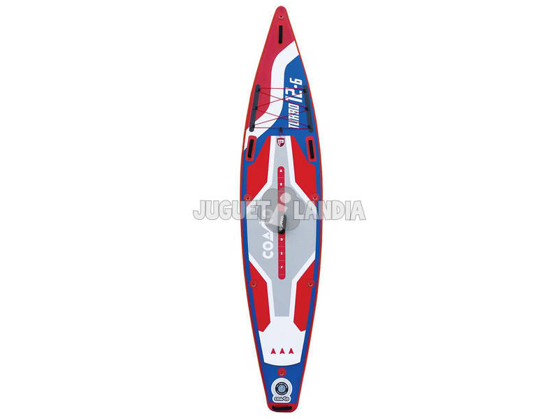 Paddle Surf Board Aufblasbar Coasto Turbo 381 x 76 Cm Poolstar PB-CTUR126