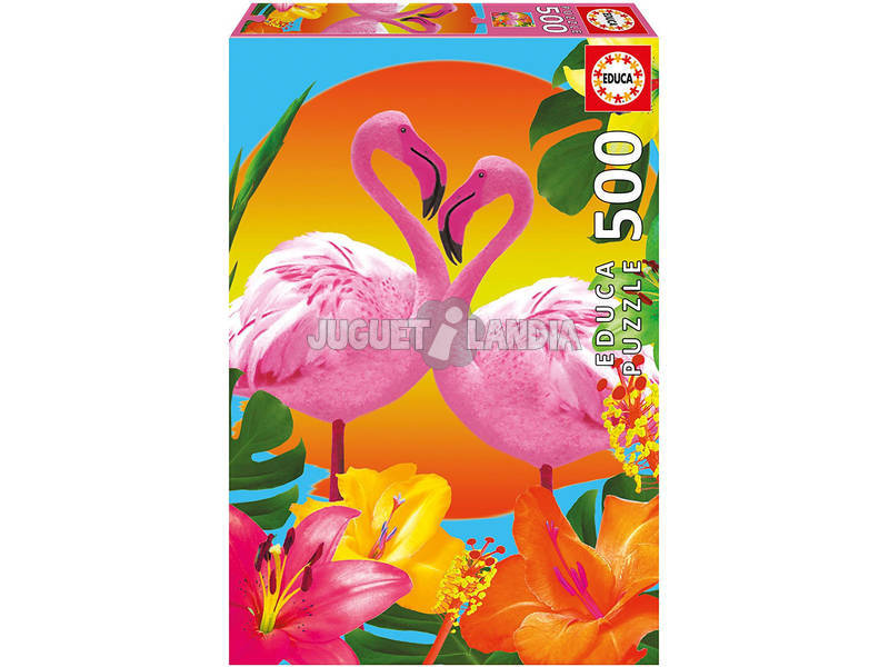 Puzzle 500 Flamingos Educa 17737