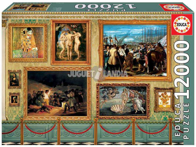 Puzzle 12.000 Stücke Große Kunstwerke von Educa 17137