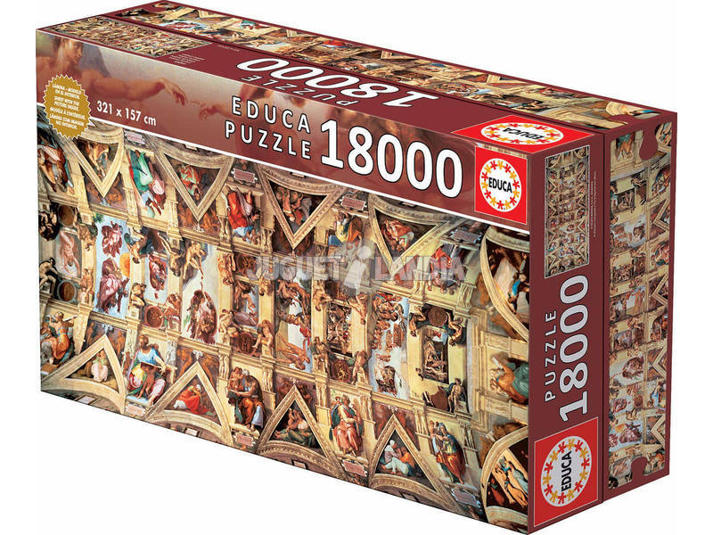 Puzzle 18.000 Cappella SistinaEduca 16065