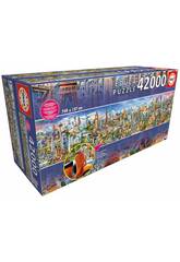Puzzle 42000 Le Tour du Monde Educa 17570