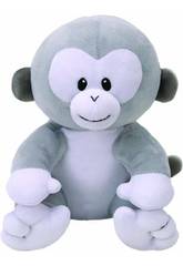 Peluche Baby Pookie Grey Monkey 15cm. Ty 8216