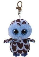 imagen Peluche Llavero Yago Blue Owl 10 cm Ty 35212