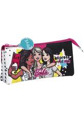 Barbie Portatodo Triple Barbie Safta 611710744