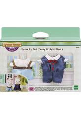 Sylvanian Town Series Set Vestidos Papa y Ni�o Epoch para Imaginar 6019