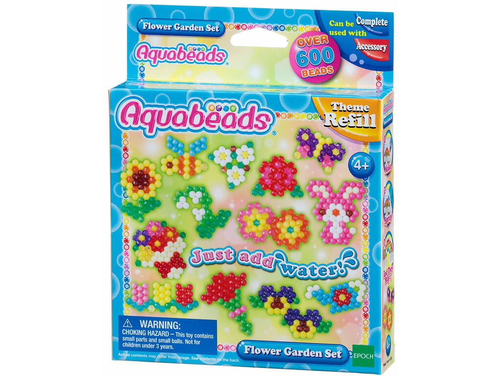 Aquabeads Flower Garden set, multicolore Epoch 31088 