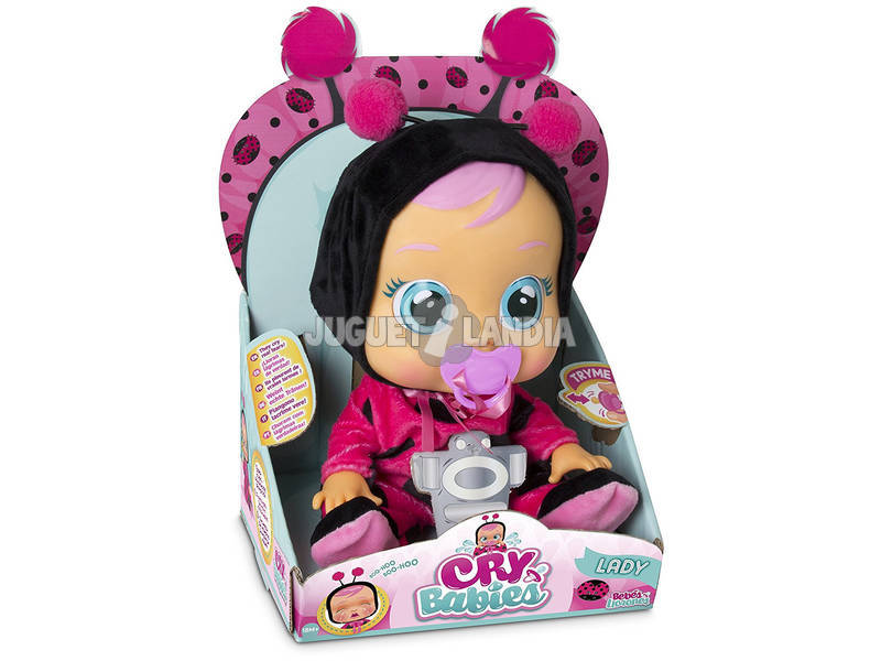Puppe Lady Mariquita Wiping Puppies IMC Toys 96295