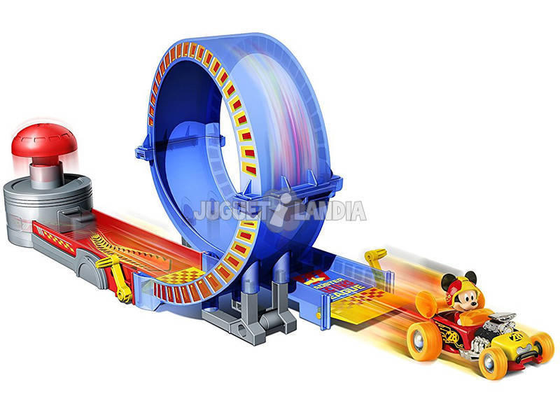 Mickey mit Werfer Superlooping Imc Toys 183827
