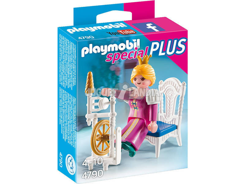 Playmobil Princesa con Rueca de Hilar 4790
