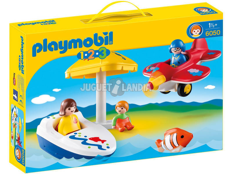 Playmobil 1.2.3 Diversion en Vacaciones 6050