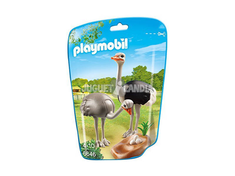 Playmobil Avestruces con Nido