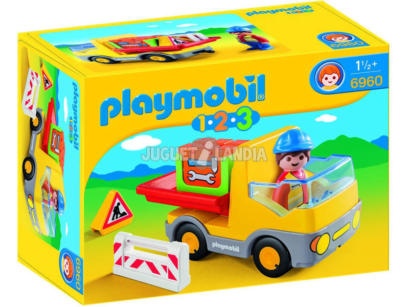 Playmobil 1,2,3 Camion de Construccion